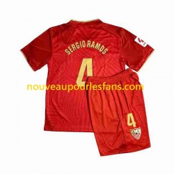 Maillot Séville FC Sergio Ramos 4 Enfant Tenue Extérieur 2023-2024 Manche Courte