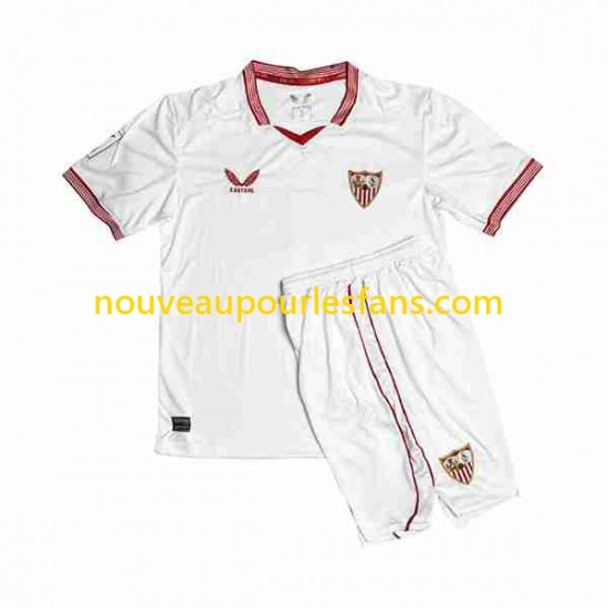 Maillot Séville FC Sergio Ramos 4 Enfant Tenue Domicile 2023-2024 Manche Courte
