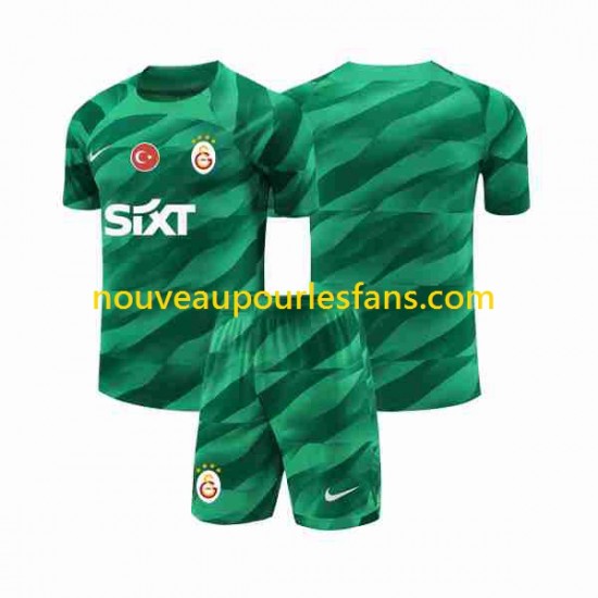 Maillot Galatasaray Gardien Enfant Tenue Domicile 2023-2024 Manche Courte