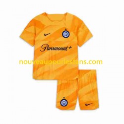 Maillot Inter Milan Gardien Enfant Tenue Domicile 2023-2024 Manche Courte