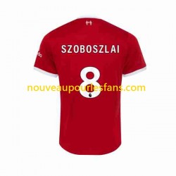 Maillot Liverpool Dominik Szoboszlai 8 Homme Tenue Domicile 2023-2024 Manche Courte