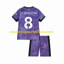 Maillot Liverpool Dominik Szoboszlai 8 Enfant Tenue 3ème 2023 Manche Courte