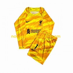 Maillot Liverpool A.Becker 1 Gardien Enfant Tenue 3ème 2023-2024 Manche Longue