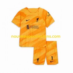 Maillot Liverpool A.Becker 1 Gardien Enfant Tenue 3ème 2023-2024 Manche Courte