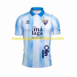Maillot Málaga CF Homme Tenue Domicile 2023-2024 Manche Courte