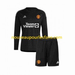Maillot Manchester United Gardien Enfant Tenue 3ème 2023-2024 Manche Longue