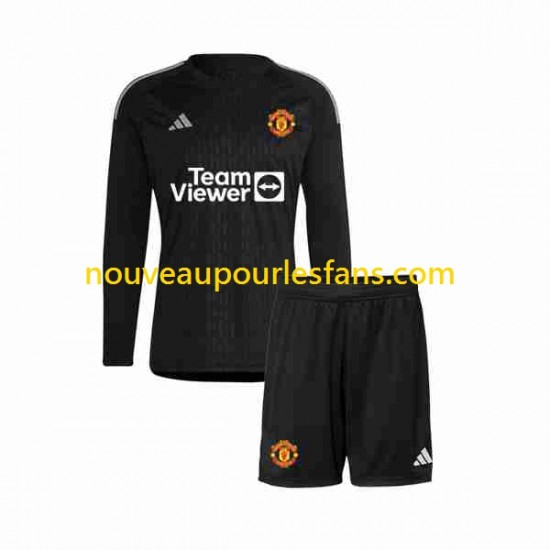 Maillot Manchester United Gardien Enfant Tenue 3ème 2023-2024 Manche Longue
