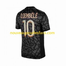 Maillot Paris Saint-Germain O.Dembele 10 Homme Tenue 3ème 2023-2024 Manche Courte