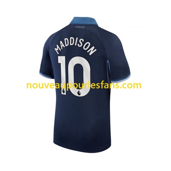 Maillot Tottenham Hotspur James Maddison 10 Homme Tenue Extérieur 2023-2024 Manche Courte