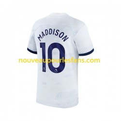 Maillot Tottenham Hotspur James Maddison 10 Homme Tenue Domicile 2023-2024 Manche Courte