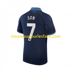 Maillot Tottenham Hotspur Son Heung-min 7 Homme Tenue Extérieur 2023-2024 Manche Courte