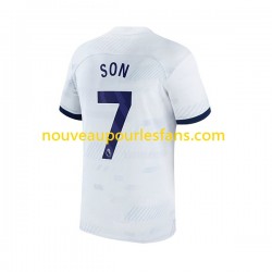 Maillot Tottenham Hotspur Son Heung-min 7 Homme Tenue Domicile 2023-2024 Manche Courte