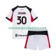 Maillot AC Milan Ardon Jashari 30 Enfant Tenue Extérieur 2025-2026 Manche Courte