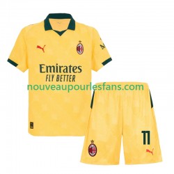 Maillot AC Milan Christian Pulisic 11 Enfant Tenue 3ème 2025-2026 Manche Courte