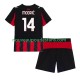 Maillot AC Milan Modrić Luca 14 Enfant Tenue Domicile 2025-2026 Manche Courte