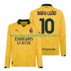 Maillot AC Milan Rafael Leao 10 Homme Tenue 3ème 2025-2026 Manche Longue