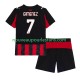 Maillot AC Milan Santiago Gimenez 7 Enfant Tenue Domicile 2025-2026 Manche Courte