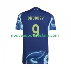 Maillot Ajax Amsterdam Brian Brobbey 9 Homme Tenue Extérieur 2025-2026 Manche Courte