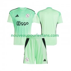 Maillot Ajax Amsterdam Gardien Enfant Tenue Domicile 2025-2026 Manche Courte