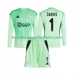 Maillot Ajax Amsterdam Vitezslav Jaros 1 Gardien Enfant Tenue Domicile 2025-2026 Manche Longue