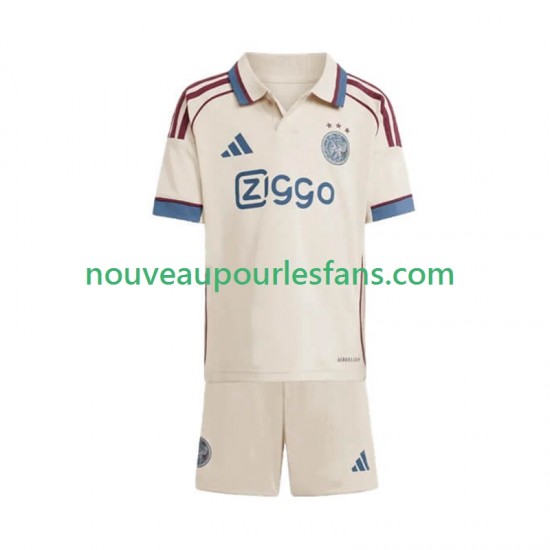 Maillot Ajax Amsterdam Enfant Tenue 3ème 2025-2026 Manche Courte