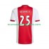 Maillot Ajax Amsterdam Wout Weghorst 25 Homme Tenue Domicile 2025-2026 Manche Courte