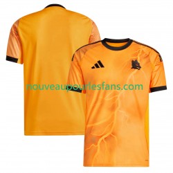 Maillot AS Rome Homme Tenue Extérieur 2025-2026 Manche Courte