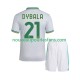 Maillot AS Rome Dybala 21 Enfant Tenue 3ème 2025-2026 Manche Courte