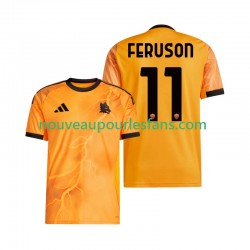 Maillot AS Rome Evan Ferguson 11 Homme Tenue Extérieur 2025-2026 Manche Courte