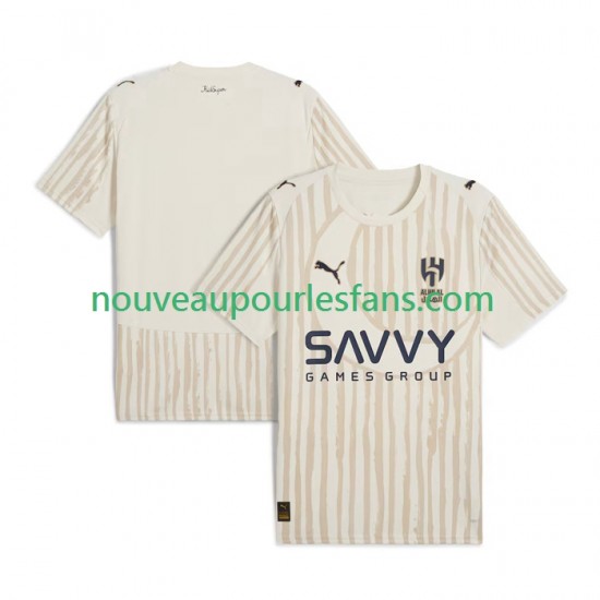 Maillot Al Hilal CWC Homme Tenue Extérieur 2025-2026 Manche Courte