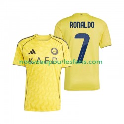 Maillot Al Nassr Cristiano Ronaldo 7 Homme Tenue Domicile 2025-2026 Manche Courte
