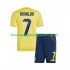 Maillot Al Nassr Cristiano Ronaldo 7 Enfant Tenue Domicile 2025-2026 Manche Courte