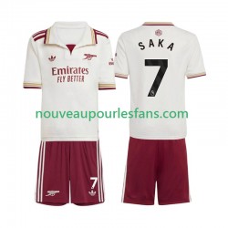 Maillot Arsenal Bukayo Saka 7 Enfant Tenue 3ème 2025-2026 Manche Courte