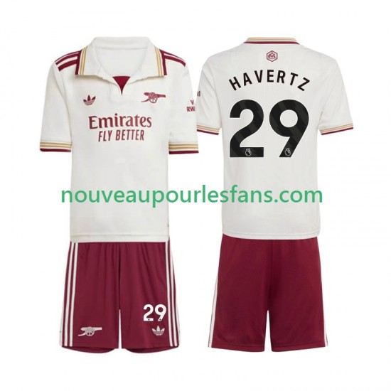 Maillot Arsenal Kai Havertz 29 Enfant Tenue 3ème 2025-2026 Manche Courte