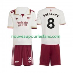 Maillot Arsenal Martin Odegaard 8 Enfant Tenue 3ème 2025-2026 Manche Courte