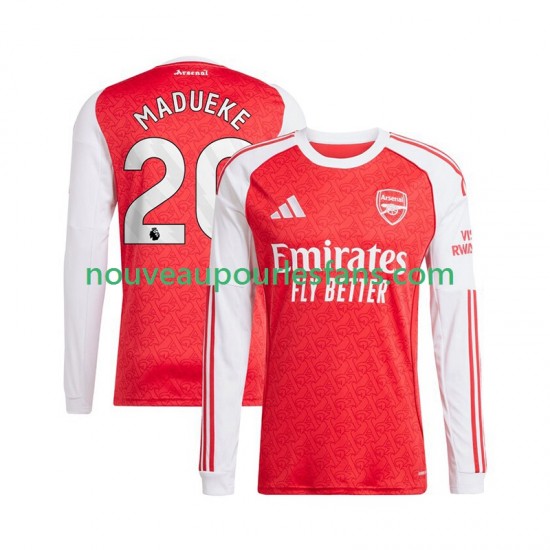 Maillot Arsenal Noni Madueke 20 Homme Tenue Domicile 2025-2026 Manche Longue