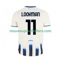 Maillot Atalanta Ademola Lookman 11 Homme Tenue Extérieur 2025-2026 Manche Courte