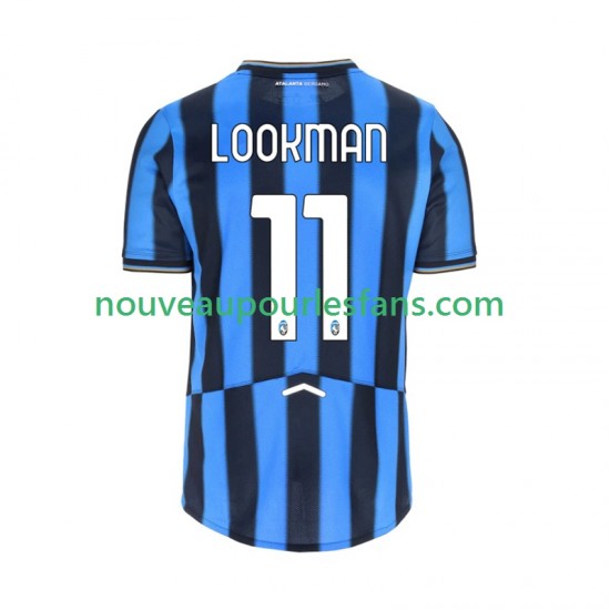 Maillot Atalanta Ademola Lookman 11 Homme Tenue Domicile 2025-2026 Manche Courte