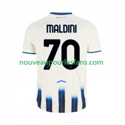 Maillot Atalanta Daniel Maldini 70 Homme Tenue Extérieur 2025-2026 Manche Courte