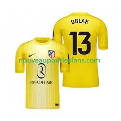 Maillot Atlético Madrid Jan Oblak 13 Gardien Homme Tenue Domicile 2025-2026 Manche Courte
