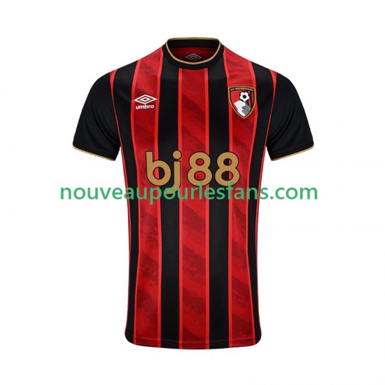 Maillot BOURNEMOUTH Homme Tenue Domicile 2025-2026 Manche Courte