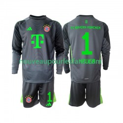 Maillot Bayern Munich Neuer 1 Gardien Enfant Tenue Extérieur 2025-2026 Manche Longue