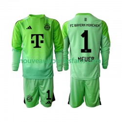 Maillot Bayern Munich Neuer 1 Gardien Enfant Tenue Domicile 2025-2026 Manche Longue