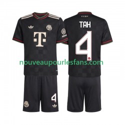 Maillot Bayern Munich Jonathan Tah 4 Enfant Tenue 3ème 2025-2026 Manche Courte