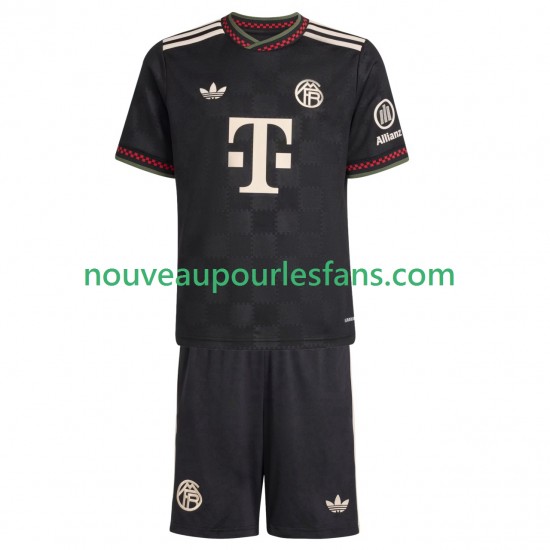 Maillot Bayern Munich Enfant Tenue 3ème 2025-2026 Manche Courte