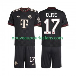 Maillot Bayern Munich Michael Olise 17 Enfant Tenue 3ème 2025-2026 Manche Courte