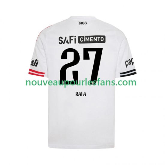 Maillot Besiktas Rafa Silva 27 Homme Tenue Domicile 2025-2026 Manche Courte
