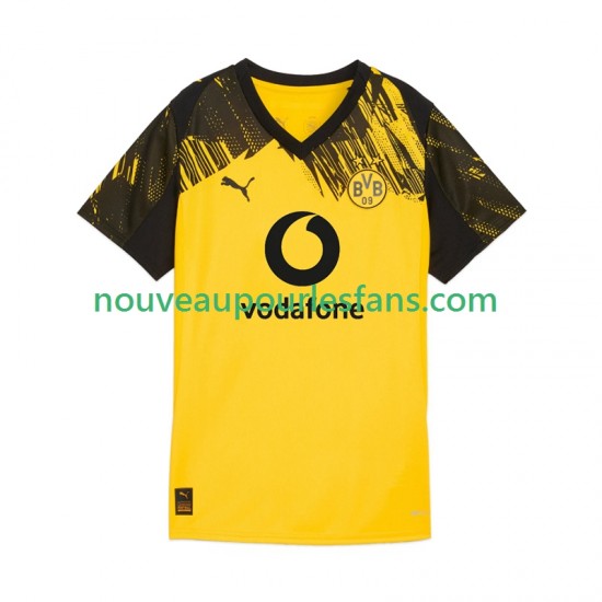 Maillot Borussia Dortmund Homme Tenue Domicile 2025-2026 Manche Courte