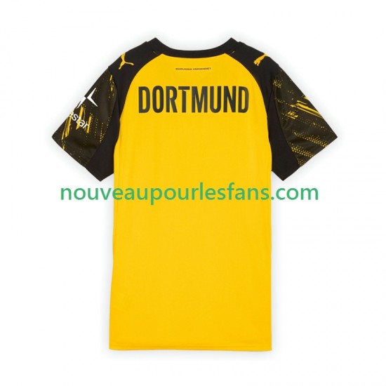 Maillot Borussia Dortmund Homme Tenue Domicile 2025-2026 Manche Courte