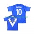 Maillot Brescia Calcio Baggio 10 2003 2004 Rétro Homme Tenue Domicile Manche Courte